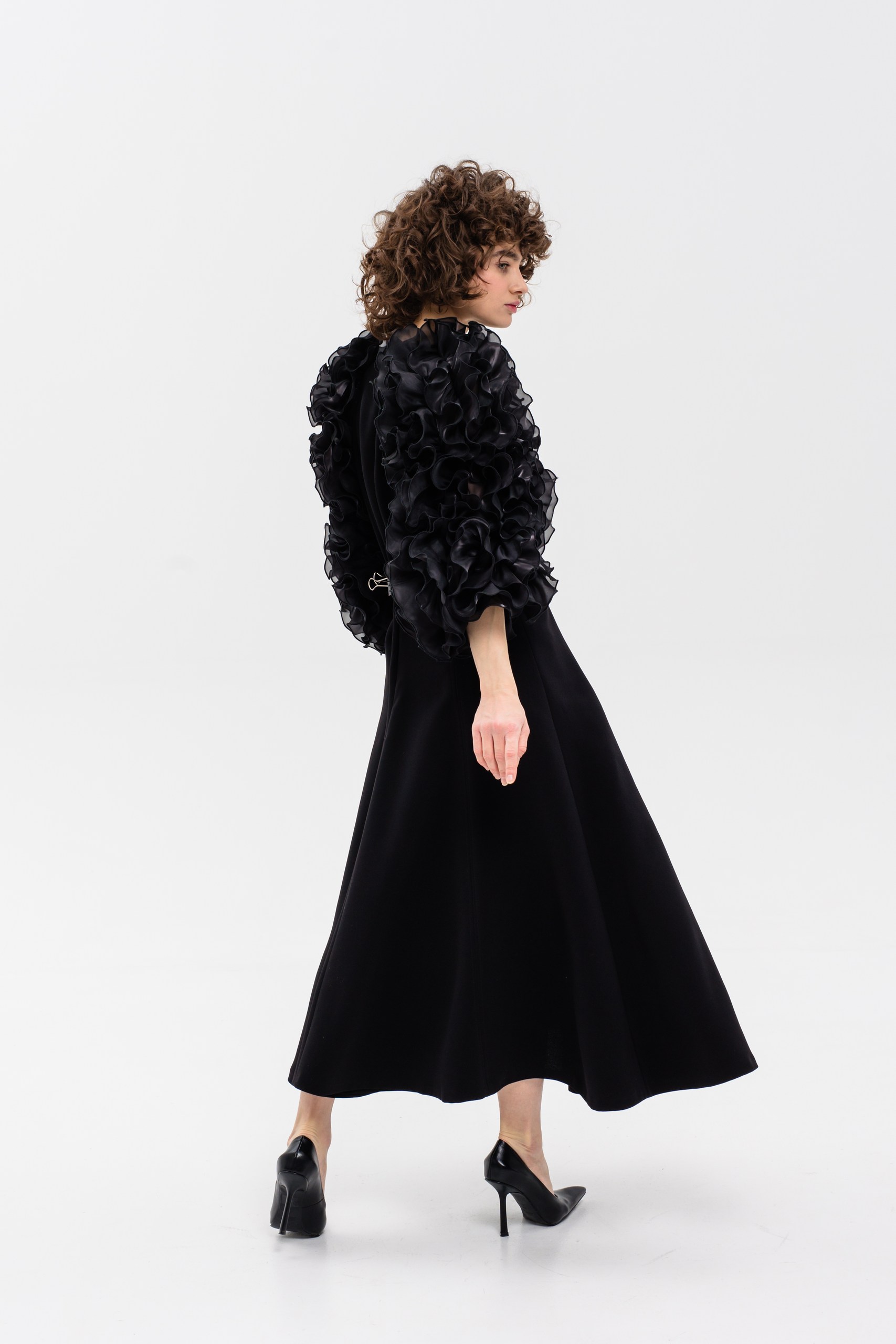 Платье фантазийное Матильда /черное/